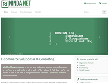 Tablet Screenshot of ninda.net